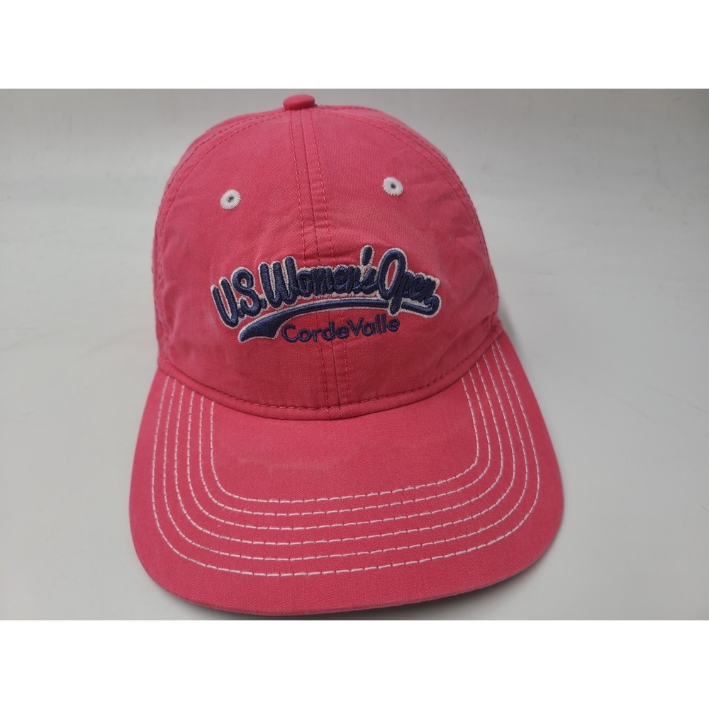 US Womens Open 2016 CordeValle Golf Club Ahead Mid Fit‎ Adjustable Hat Cap Pink
